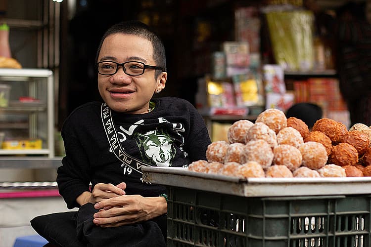 Brittle-boned man takes a crack at success