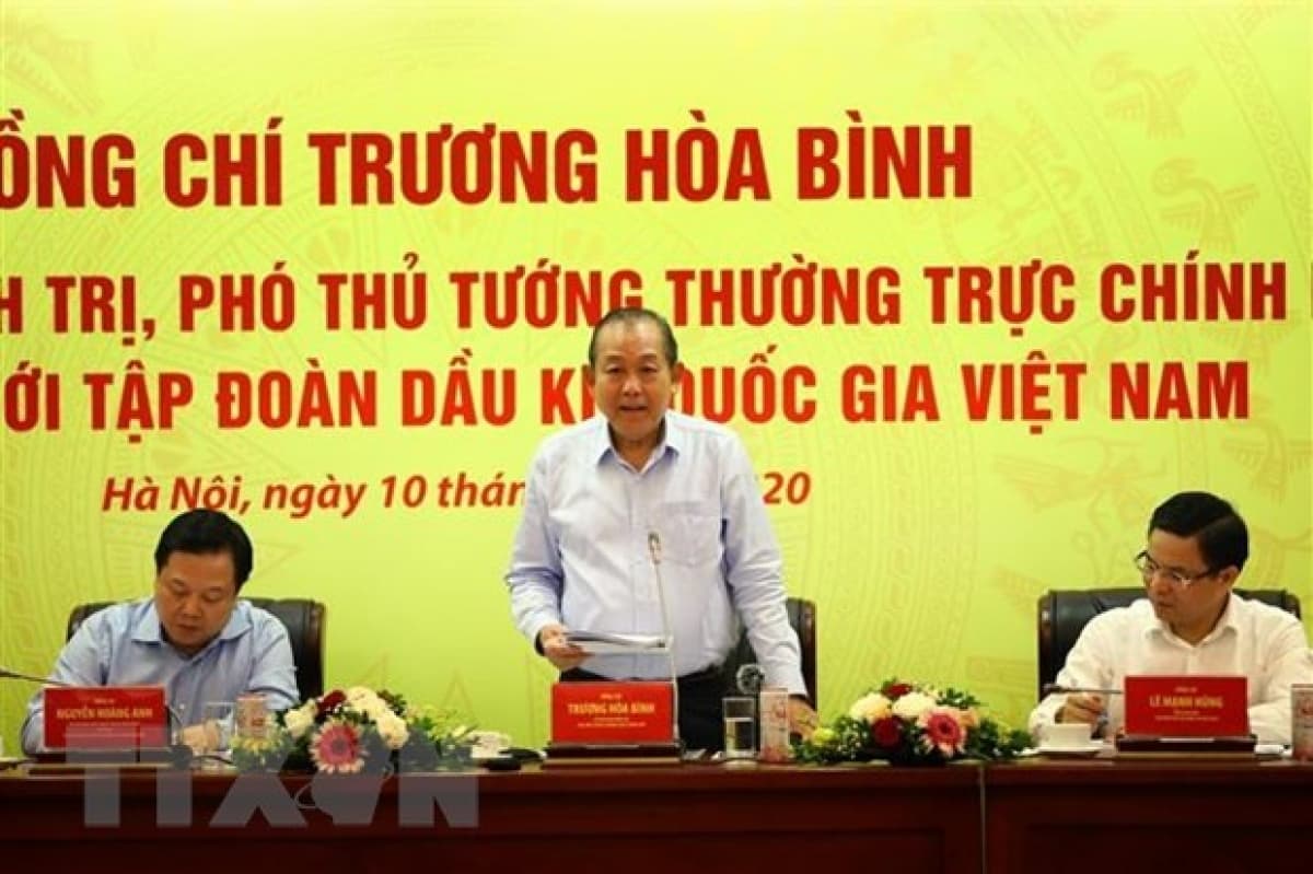 Deputy PM urges PetroVietnam to boost exploration, exploitation capacity