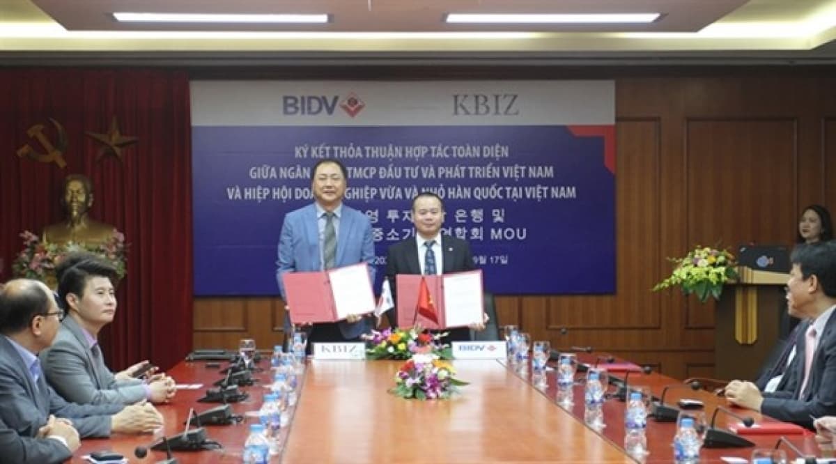 BIDV, RoK federation promote cooperation