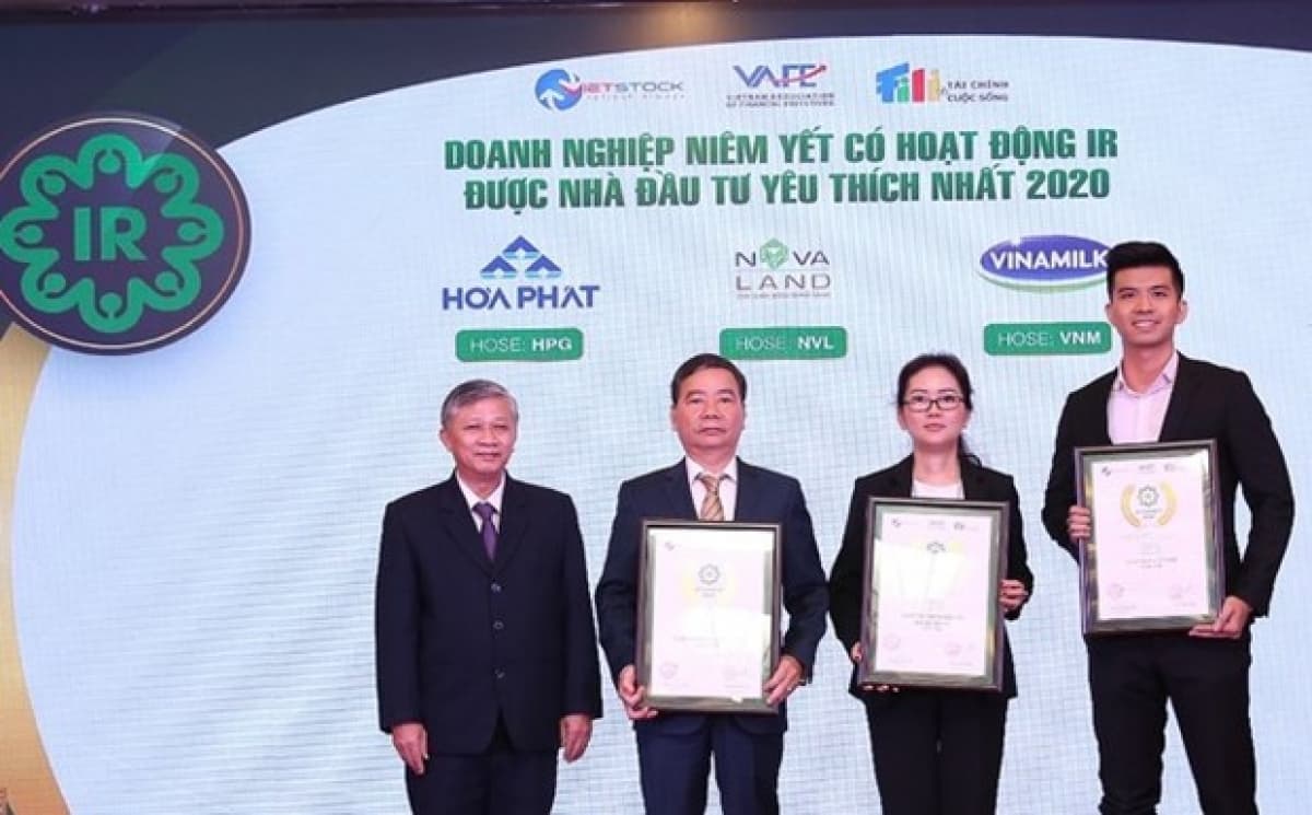 Listed companies with best investor relations in 2020 announced