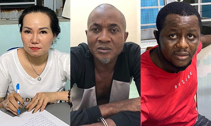 Two Nigerians, one Vietnamese snared in Saigon drug bust