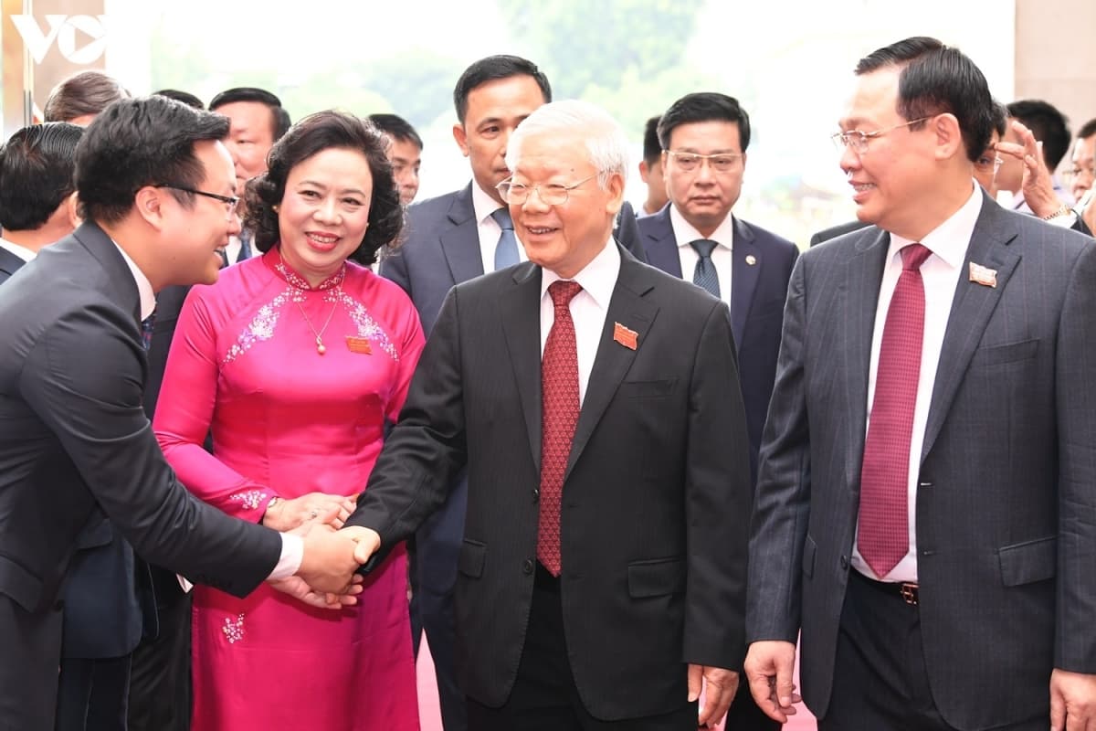 Party General Secretary attends Hanoi Party Congress
