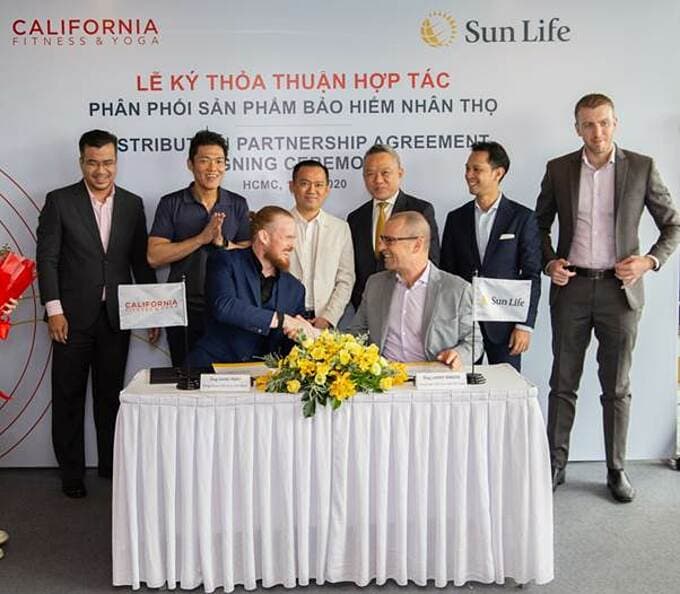 Sun Life Vietnam signs deal with California Fitness & Yoga to sell insurance products