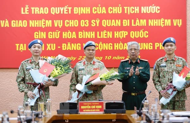 VN to send three more officers to UN peace keeping operations in Africa
