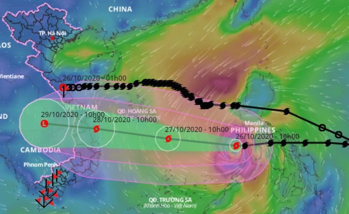 Vietnam braces for impact of powerful Typhoon Molave