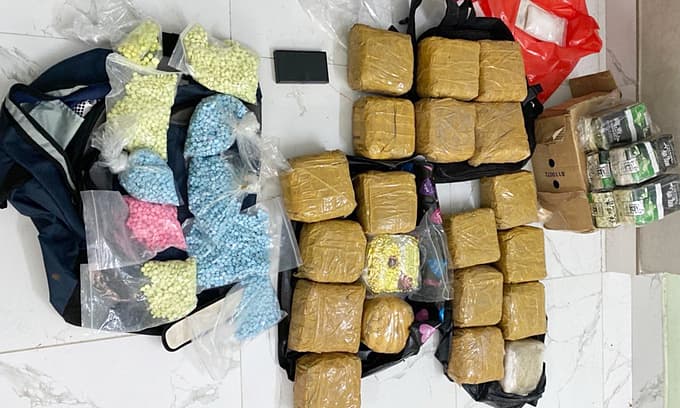 17 arrested as HCMC police seize 100 kg of drugs