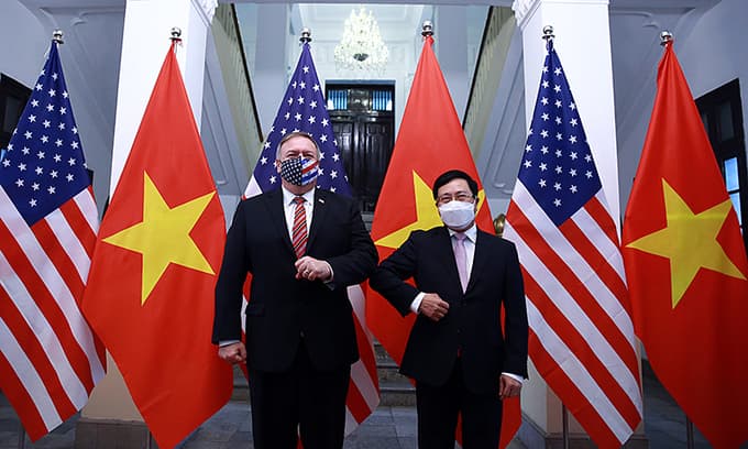 US backs a strong, independent Vietnam: Pompeo
