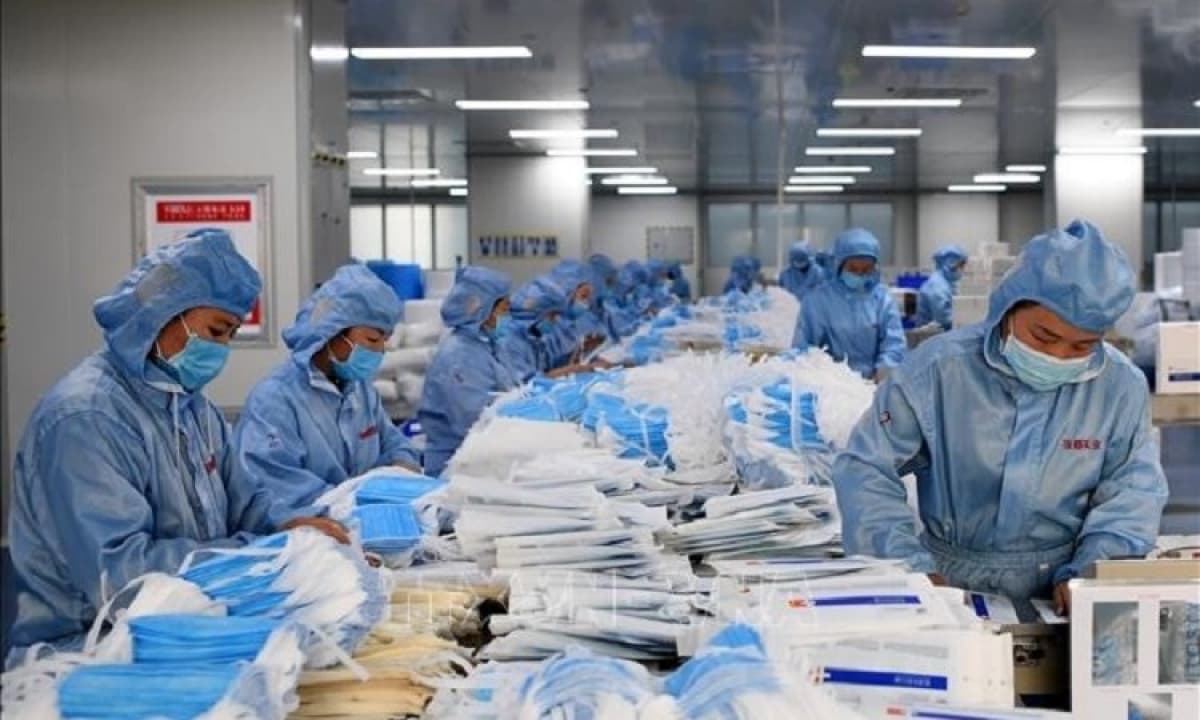 Face mask exports maintain upward trend on low market demand
