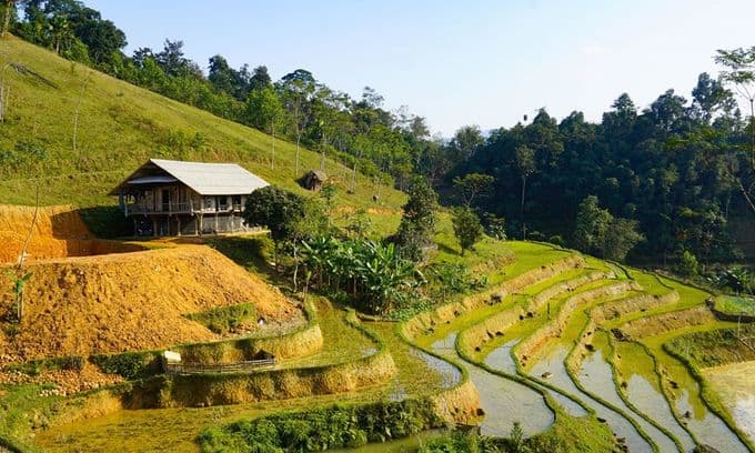 Terraced fields, ethnic culture make northern Vietnam village irresistible