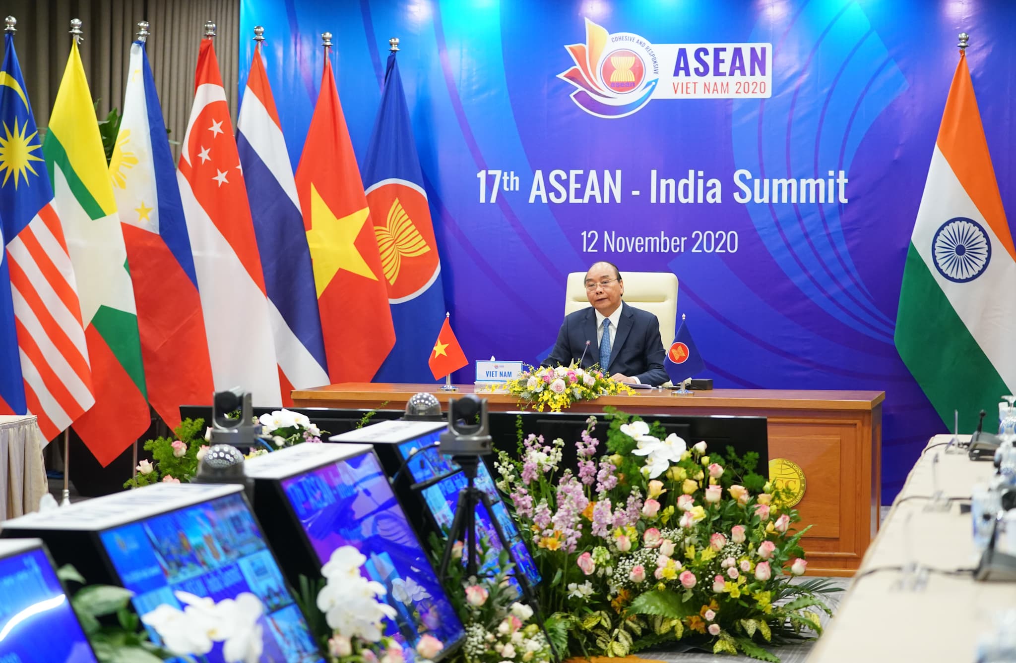 Indian PM announces US$1 million aid to ASEAN Covid-19 Response Fund