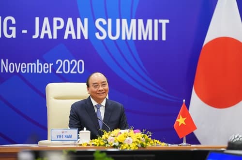 Vietnamese, Japanese PMs co-chair 12th Mekong-Japan Summit