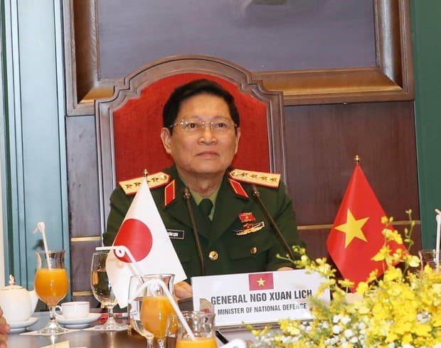 Defense Minister holds phone talks with Japanese counterpart