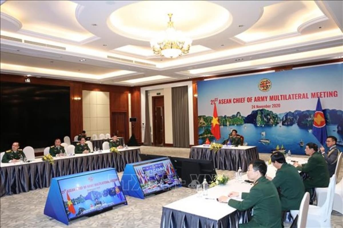 Vietnam attends virtual ASEAN Chief of Army Multilateral Meeting