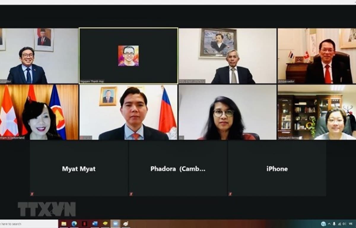 Vietnamese embassy chairs meeting of ASEAN Committee in Bern