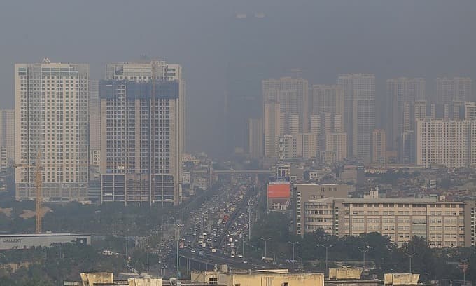 Hanoi air quality reaches unhealthy levels, to worsen