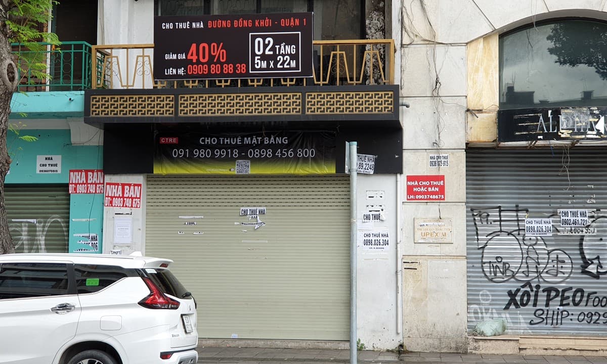 Pandemic pushes HCMC shophouse rents down