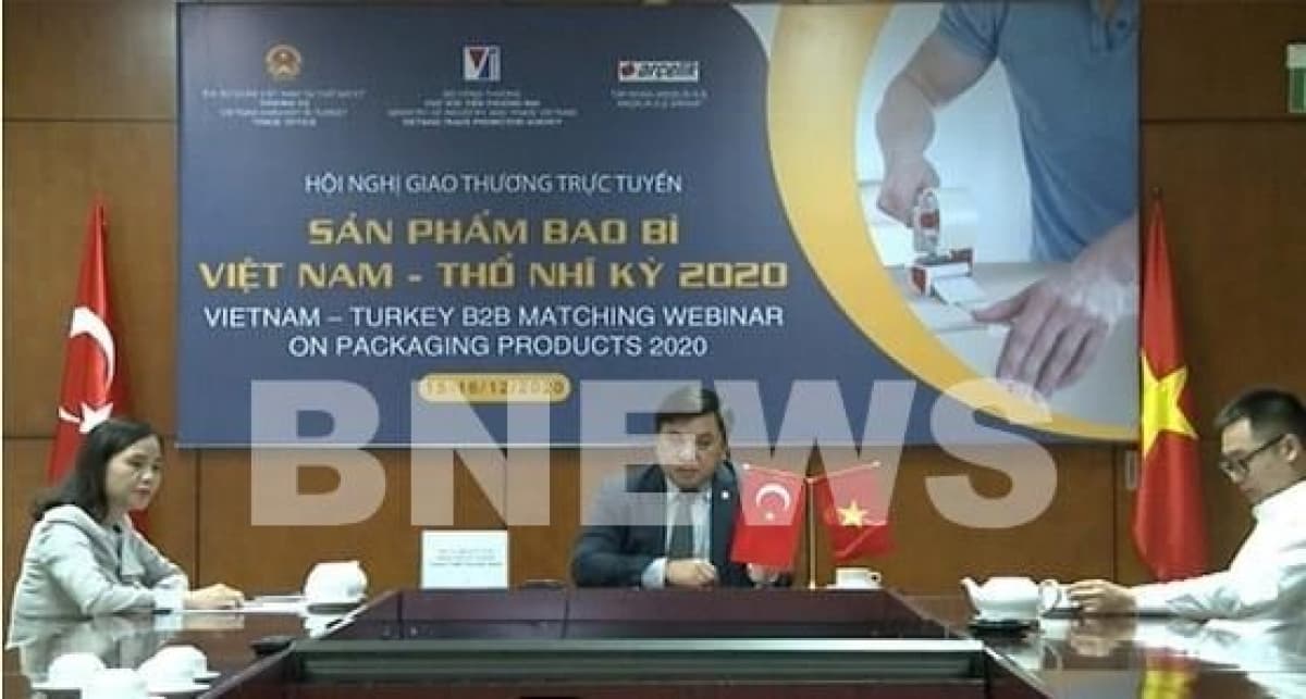 Webinar connects Vietnamese packaging producers to Turkish importers