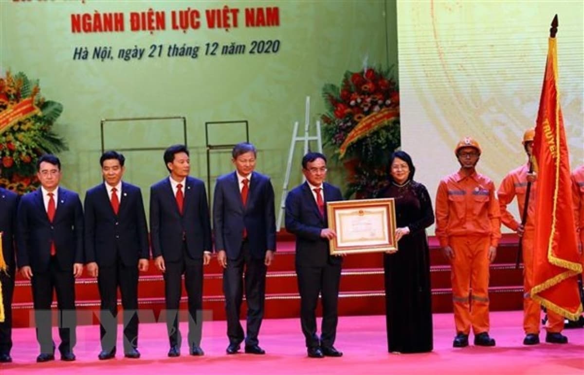EVN honoured for contribution to national development