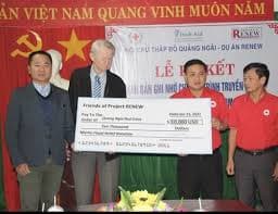 American veterans deliver flood relief to Vietnam