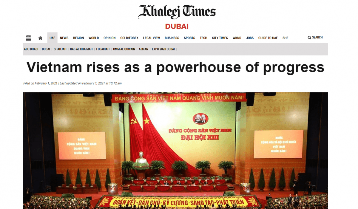 Vietnam emerges as a rising powerhouse in Asia: UAE paper