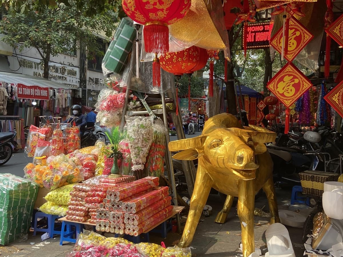 Hanoi’s Old Quarter gears up for Lunar New Year