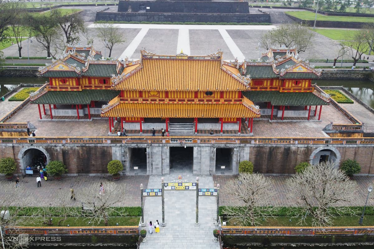 Minh Mang Emperor artifacts displayed at Hue Citadel