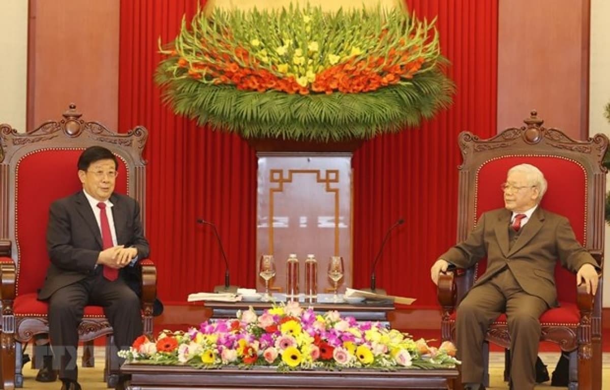 Workers’ Party of Korea chief congratulates Party General Secretary Nguyen Phu Trong