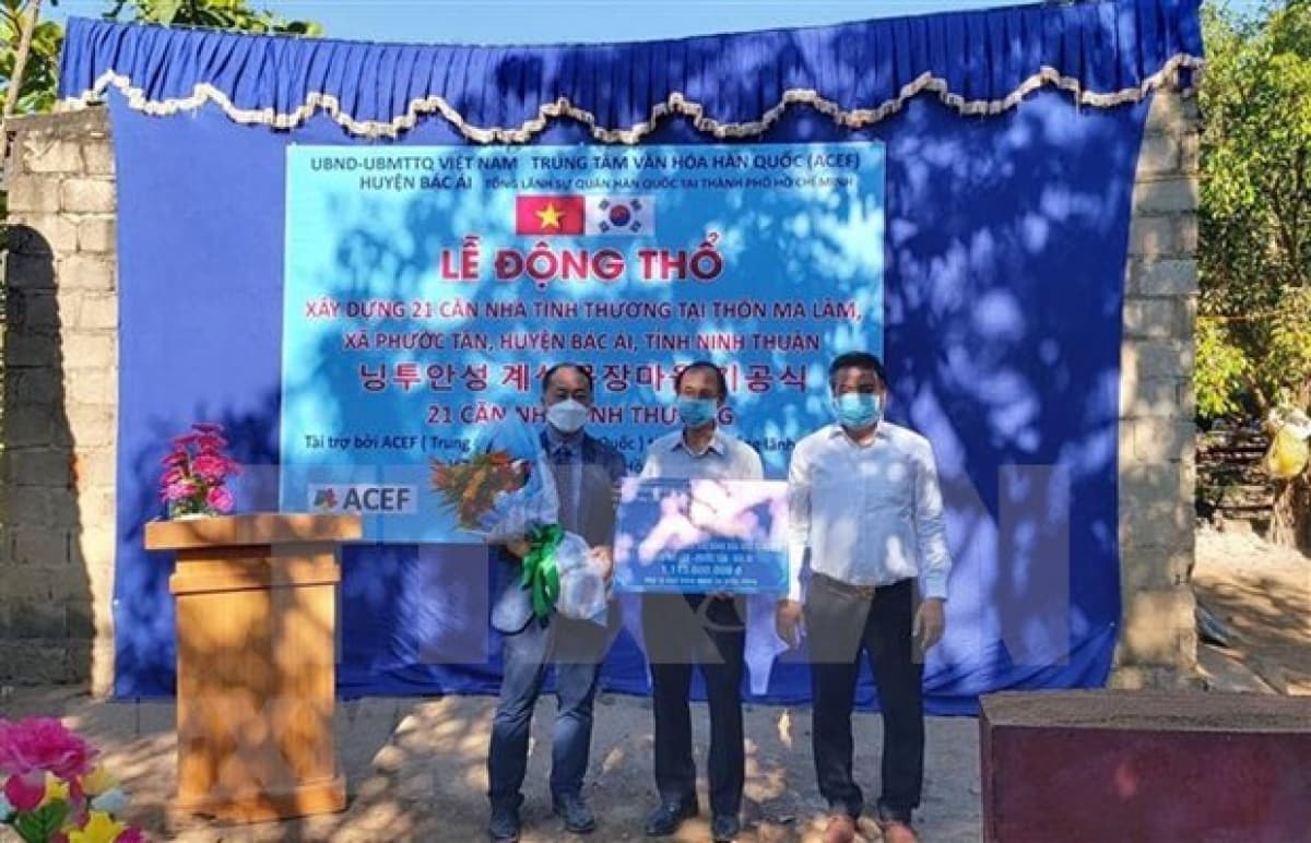 Work begins on Vietnam – RoK Friendship Village