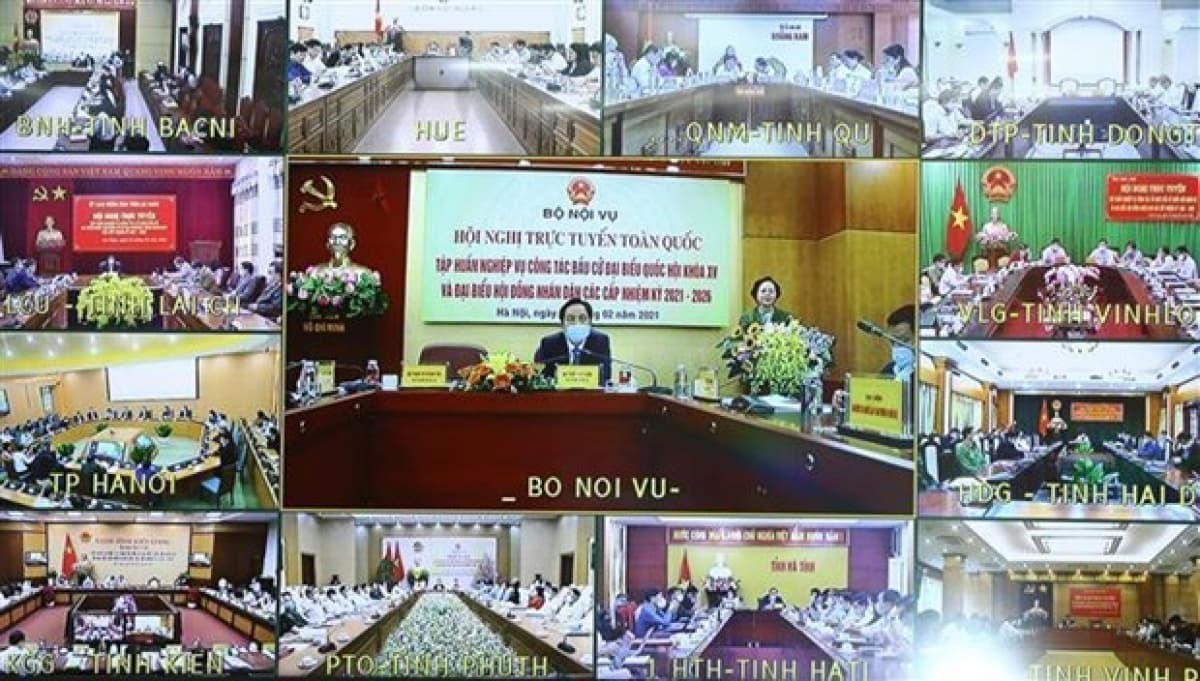 Training teleconference for NA election held nationwide