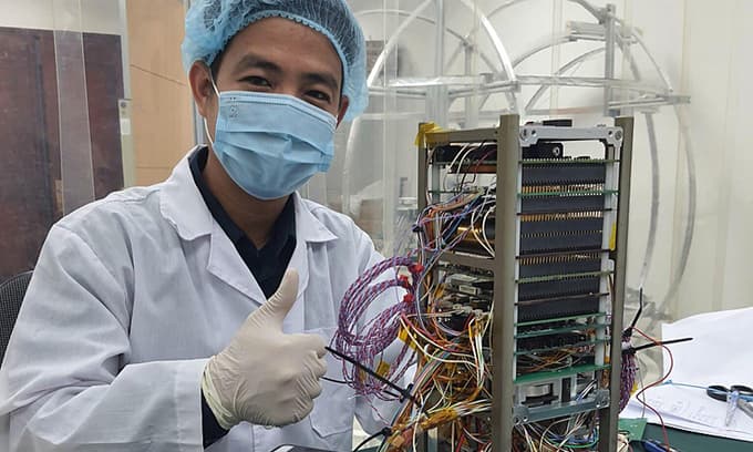 Vietnam’s sea observation satellite gets set for launch