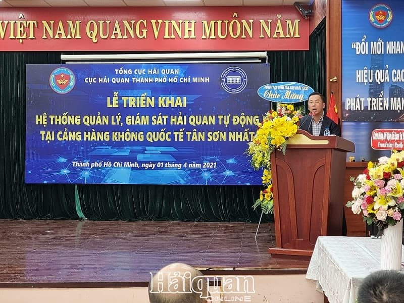Deploying automated customs supervision at air cargo warehouse at Tan Son Nhat International Airport