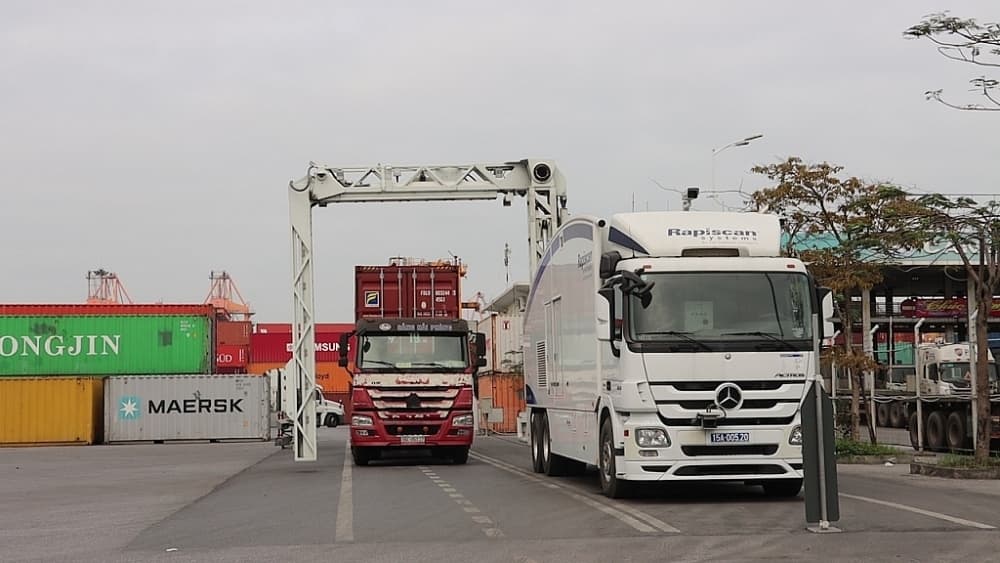 Use of container scanners at Hai Phong Customs Department changes fundamentally