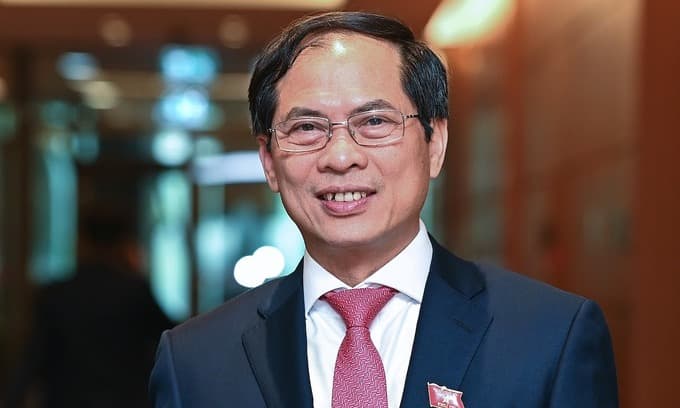 Bui Thanh Son is Vietnam's new foreign minister