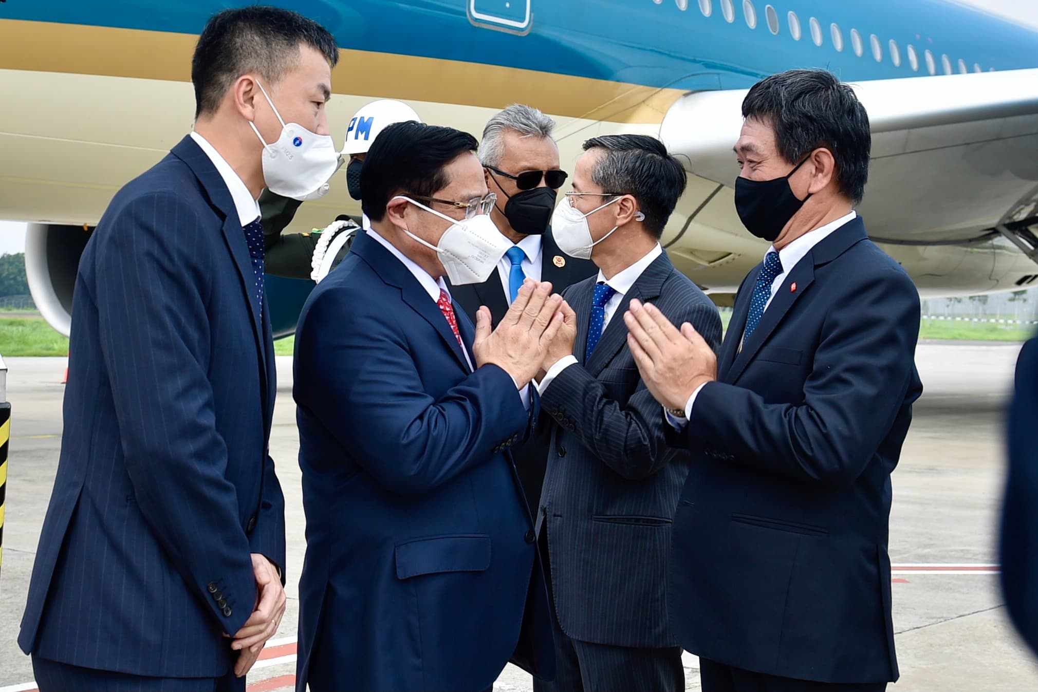 PM Pham Minh Chinh arrives in Jakarta for ASEAN Leaders’ Meeting