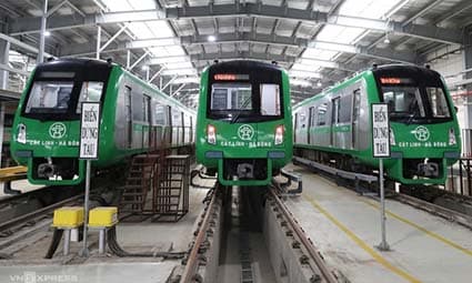 Hanoi metro receives safety clearance from French consultant