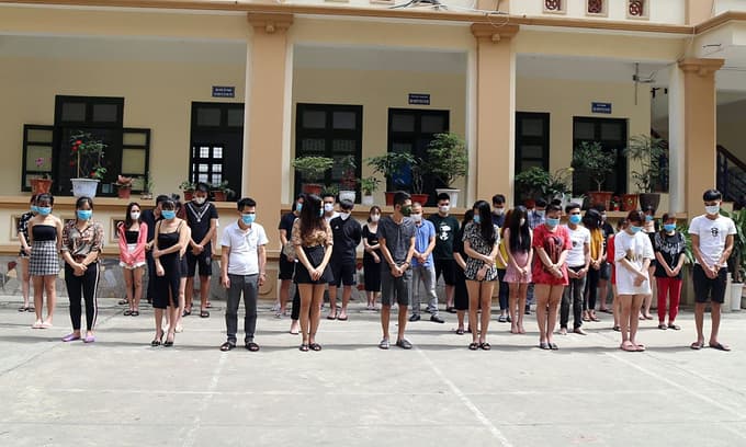 Drug-popping partygoers detained, fined amid Covid ban on gatherings