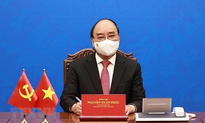 Vietnam's new president calls for closer ties in 1st call to China's Xi