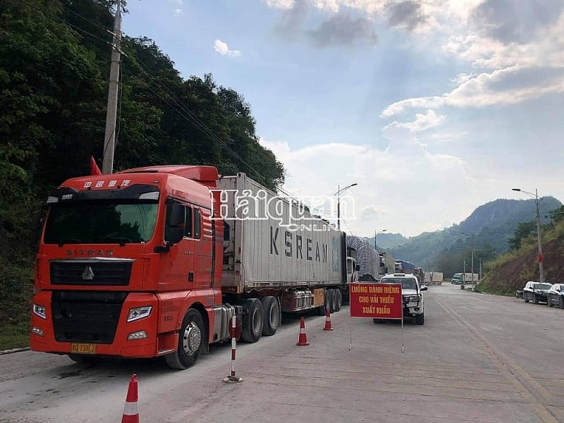Lang Son Customs: Efforts to release agricultural products and fresh fruits