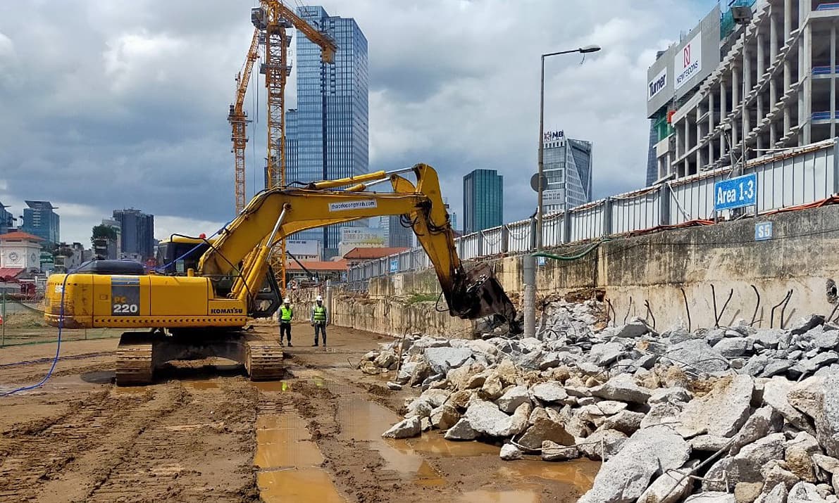 Saigon metro construction site to no longer block Ben Thanh Market