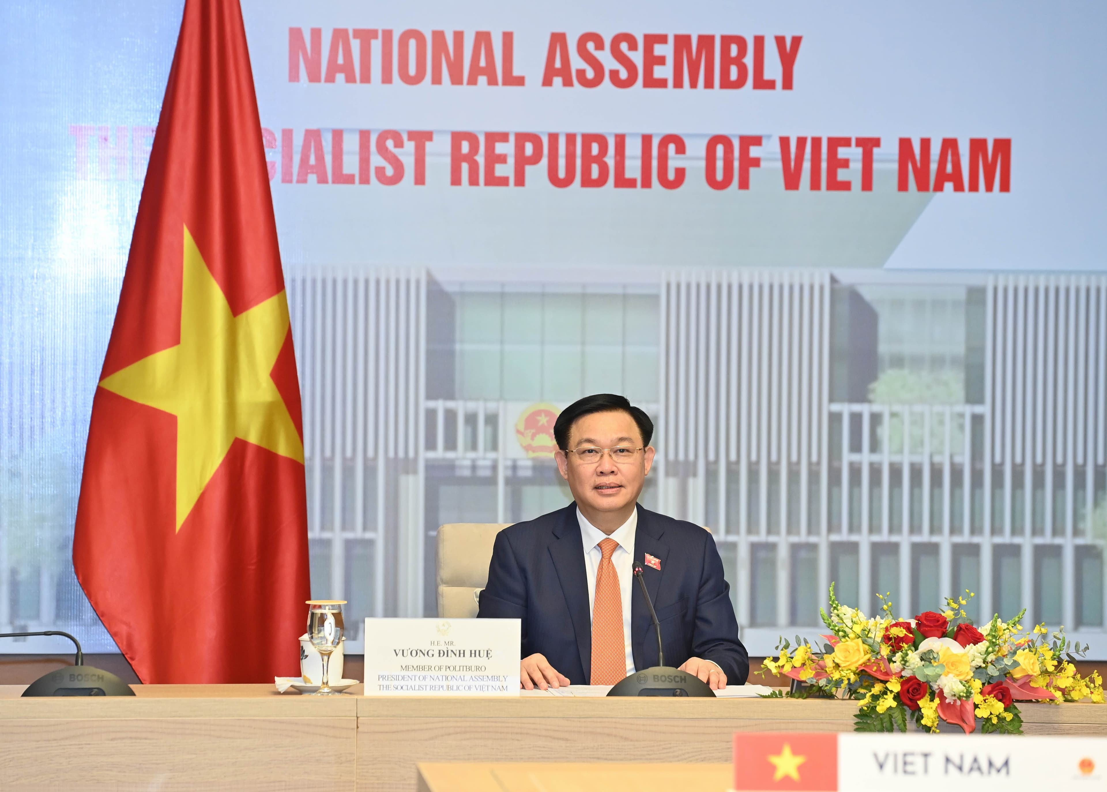 NA Chairwoman receives Swedish Crown Princess