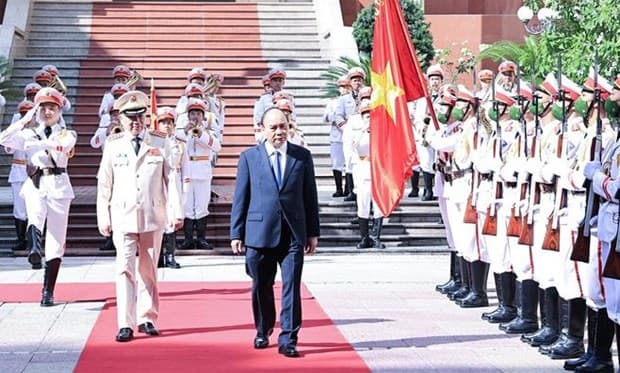 President spotlights important role of public security forces