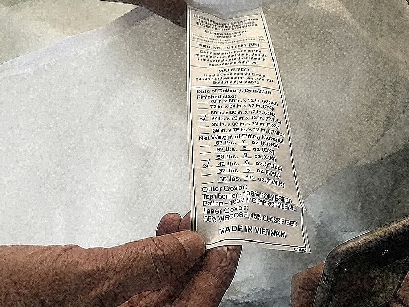 Need to specify counterfeit origin of goods