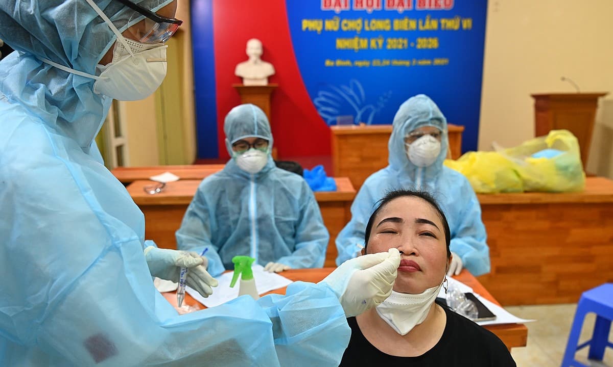 Hanoi to collect 3.3 mln samples for mass Covid-19 testing