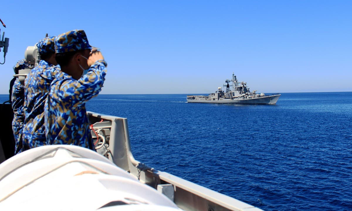 Vietnam, India warships conduct joint exercises in East Sea
