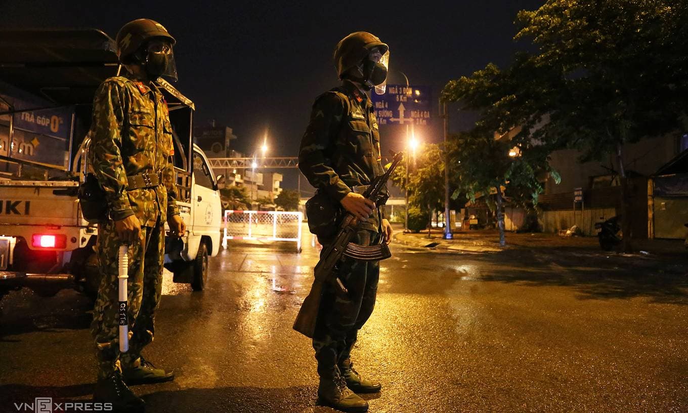 Military enforces pandemic control in HCMC