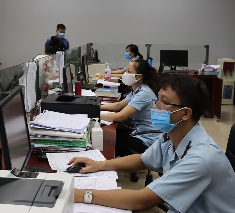 Lao Cai International Border Gate Customs participates in building Smart Customs model