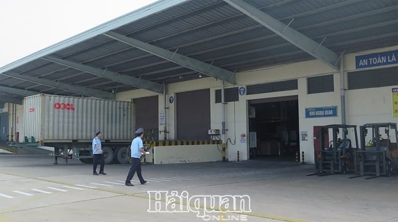 Security cameras at bonded warehouses must be connected to Customs system