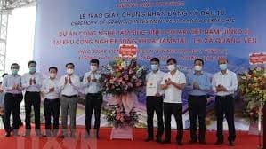 Quang Ninh grants investment registration certificate to US$365.6 million FDI project
