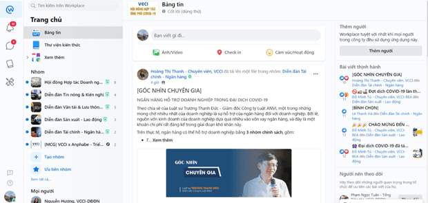 VCCI launches virtual workplace platform on COVID-19 response solutions