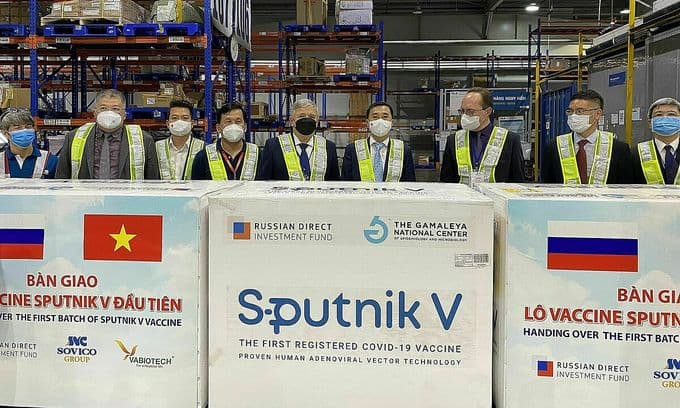 Vietnam receives 740,000 Sputnik V vaccine doses